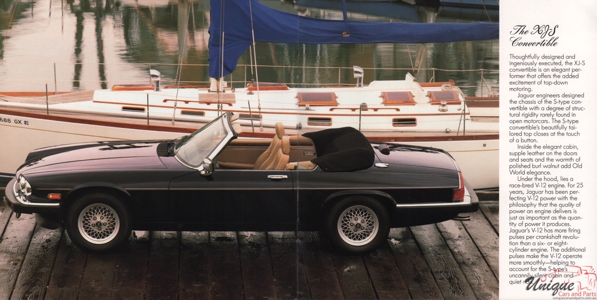1990 Jaguar Model Lineup Brochure Page 11